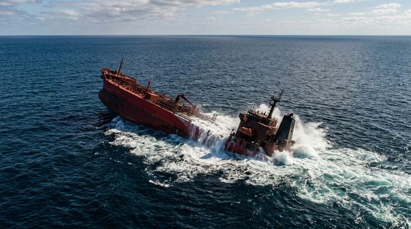Martin County Drops a 227-Foot Ship to the Bottom on Purpose